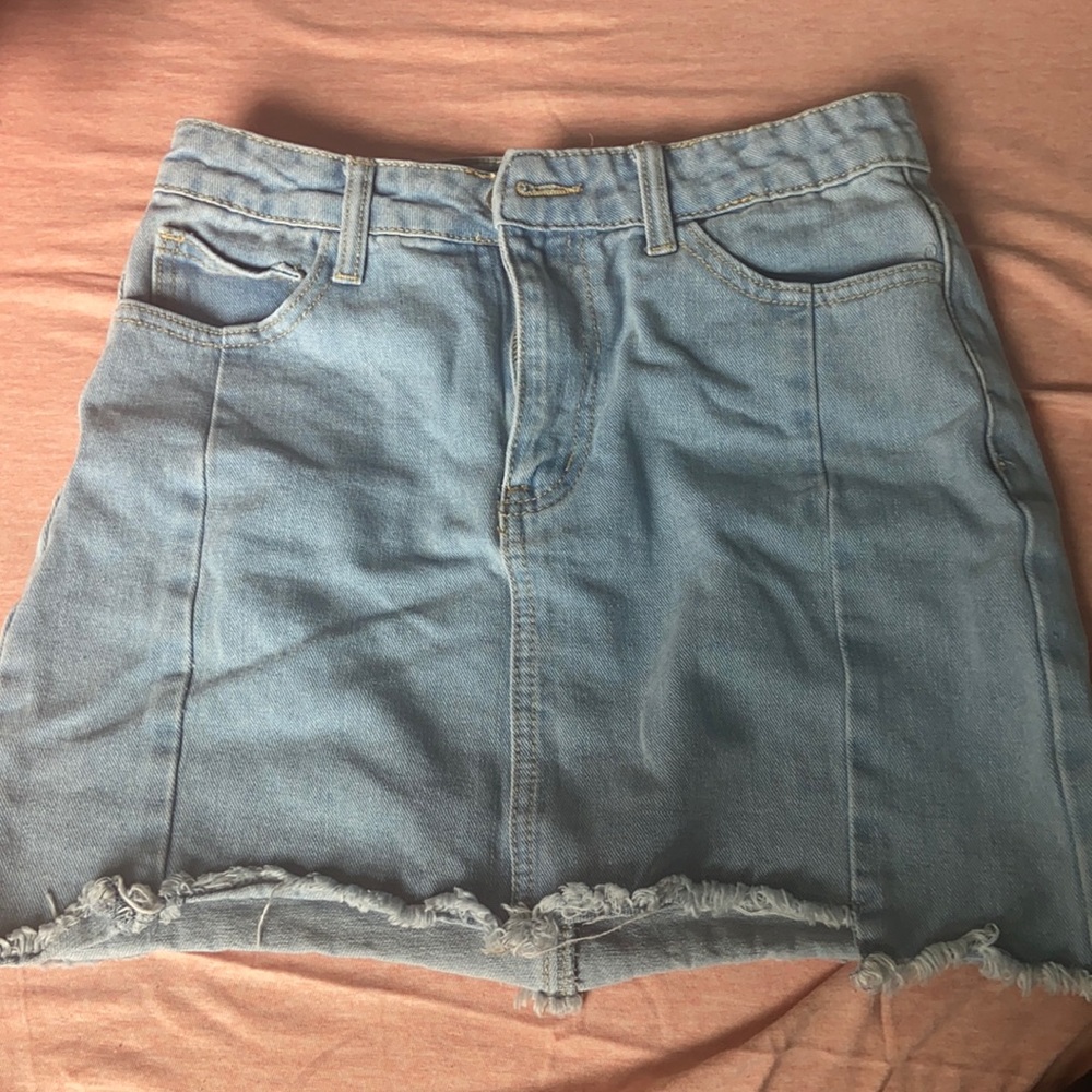 Denim skirt